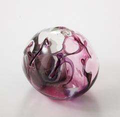 Peter Bramhall Extra Large Peter Bramhall Glass Orb Sculpture Signed  - 3262173