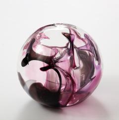 Peter Bramhall Extra Large Peter Bramhall Glass Orb Sculpture Signed  - 3262176