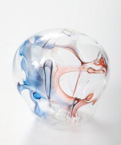 Peter Bramhall Glass Orb Sculpture by Peter Bramhall Signed and Dated  - 4770914