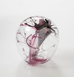 Peter Bramhall Hand Blown Glass Orb Sculpture by Peter Bramhall  - 3266190