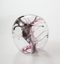 Peter Bramhall Hand Blown Glass Orb Sculpture by Peter Bramhall  - 3266191