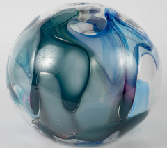 Peter Bramhall Large Glass Orb Sculpture by Peter Bramhall 1994 - 4415875