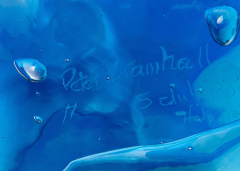 Peter Bramhall Large Glass Orb Sculpture by Peter Bramhall 1994 - 4415879