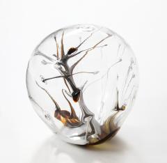 Peter Bramhall Peter Bramhall Glass Orb Sculpture 1985 - 3497854