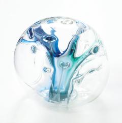 Peter Bramhall Peter Bramhall Glass Orb Sculpture  - 2805700