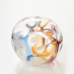 Peter Bramhall Peter Bramhall Glass Orb Sculpture Signed and Dated - 4305144