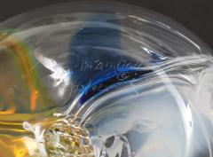 Peter Bramhall Peter Bramhall Glass Orb Sculpture Signed and Dated - 4305150