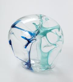 Peter Bramhall Peter Bramhall Glass Orb Sculpture signed and date  - 2979458