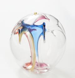 Peter Bramhall Stunning Peter Bramhall Glass Orb Sculpture  - 3293274