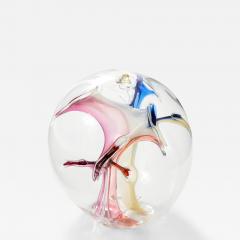 Peter Bramhall Stunning Peter Bramhall Glass Orb Sculpture  - 3294713