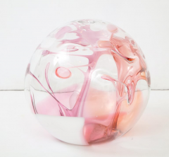 Peter Bramhall XL Peter Bramhall Glass Orb Sculpture  - 969992