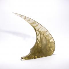 Peter Bremers Modern Abstract Glass Sculpture Flow by Peter Bremers - 4128597