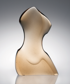 Peter Bremers Modern Abstract Glass Sculpture Nude V by Peter Bremers - 4128096
