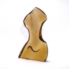 Peter Bremers Modern Abstract Glass Sculpture Nude V by Peter Bremers - 4128098