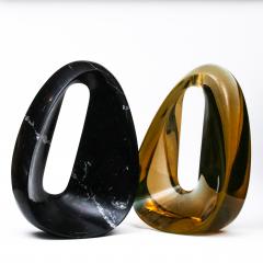 Peter Bremers Modern Abstract Marquina Marble Sculpture Perception V by Peter Bremers - 4128687