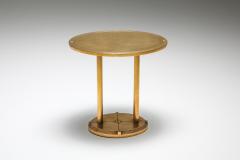 Peter Ghyczy Brass Cast Side Table by Peter Ghyczy 1980s - 1395179