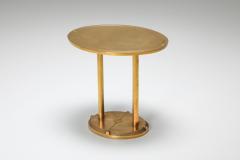 Peter Ghyczy Brass Cast Side Table by Peter Ghyczy 1980s - 1395180