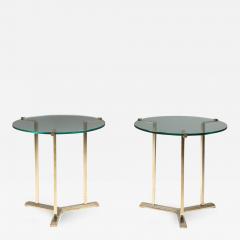 Peter Ghyczy Brass Side Tables by Peter Ghyczy 1980s - 1385632