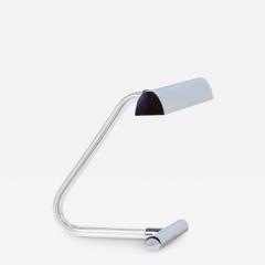 Peter Hamburger Peter Hamburger Crylicord Sculpted Lucite Chrome Table Lamp - 2758947