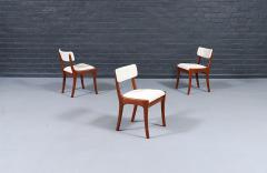 Peter Hayward Mid Century Modern Teak Tweed Dining Chairs by Peter Hayward - 4604527