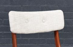 Peter Hayward Mid Century Modern Teak Tweed Dining Chairs by Peter Hayward - 4604531