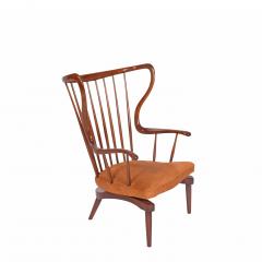 Peter Hvidt 1950s Danish Architect Designed Sculptural Rocking Chair - 722986