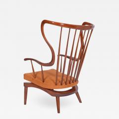 Peter Hvidt 1950s Danish Architect Designed Sculptural Rocking Chair - 740518