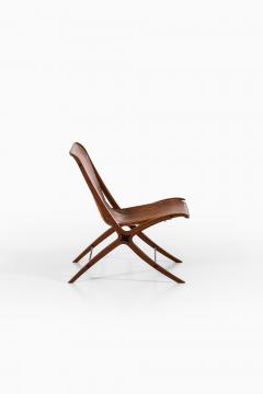 Peter Hvidt Orla M lgaard Nielsen Easy Chair Model X Chair FH 6135 Produced by Fritz Hansen - 1850594