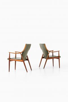 Peter Hvidt Orla M lgaard Nielsen Easy Chairs Produced by France Son - 1924022