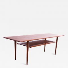 Peter Hvidt Orla M lgaard Nielsen Peter Hvidt Orla M lgaard Nielsen Teak and Cane Coffee Table - 1055001