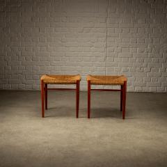 Peter Hvidt Orla M lgaard Nielsen Set of 10 Model 317 316 Dining Chairs and Stools by Hvidt and M lgaard Nielsen - 4528159