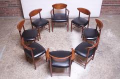 Peter Hvidt Orla M lgaard Nielsen Set of Eight Teak Dining Chairs by Peter Hvidt and Orla M lgaard Nielsen - 1038981