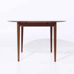 Peter Hvidt Peter Hvidt Style MCM Danish Teak Dining Expanding Dining Table with 2 Leaves - 4052091