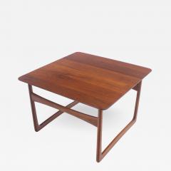 Peter Hvidt Scandinavian Modern Solid Teak Side Occasional Table Designed by Peter Hvidt - 1116270