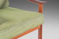 Peter Hvidt Set of Two 2 Danish Mid Century Modern Lounge Chairs in Teak by Peter Hvidt - 2660611