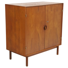 Peter Hvidt Solid Teak Scandinavian Modern Dresser Cabinet designed by Peter Hvidt - 3470712