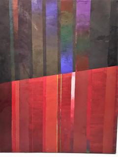 Peter Kopf Large Modern Colorful Striped Paintings by Peter Kopf - 437932