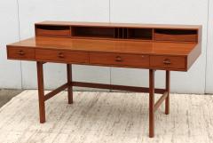 Peter L vig Nielsen Peter Lovig Nielsen 1970s Peter Lovig Nielsen For Dansk Teak Executive Desk - 2408610