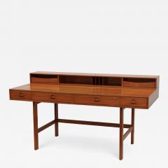 Peter L vig Nielsen Peter Lovig Nielsen 1970s Peter Lovig Nielsen For Dansk Teak Executive Desk - 2411061