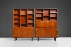 Peter L vig Nielsen Peter Lovig Nielsen A Pair of Peter Lovig Nielsen for Dansk Wall Unit Room Dividers Bookcases - 2577397