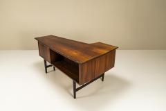 Peter L vig Nielsen Peter Lovig Nielsen Boomerang Desk in Rosewood by Peter L vig Nielsen Denmark 1960s - 3097349