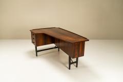 Peter L vig Nielsen Peter Lovig Nielsen Boomerang Desk in Rosewood by Peter L vig Nielsen Denmark 1960s - 3097351