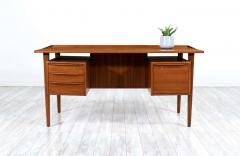 Peter L vig Nielsen Peter Lovig Nielsen Danish Modern Executive Desk with Floating Top by Peter Lovig Nielsen - 2300304