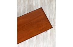 Peter L vig Nielsen Peter Lovig Nielsen Danish Modern Executive Sculpted Teak Desk by Peter Lovig Nielsen - 2953489