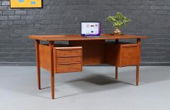 Peter L vig Nielsen Peter Lovig Nielsen Danish Modern Floating Top Desk by Peter Lovig Nielsen - 4610517
