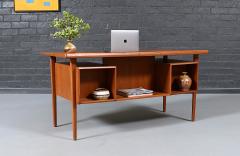 Peter L vig Nielsen Peter Lovig Nielsen Danish Modern Floating Top Desk by Peter Lovig Nielsen - 4610519