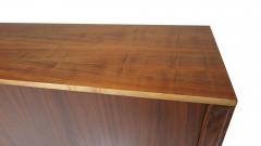 Peter L vig Nielsen Peter Lovig Nielsen Mid century Peter Lovig Nielsen Walnut Tambour Door Credenza - 3299991