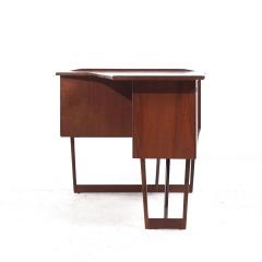 Peter L vig Nielsen Peter Lovig Nielsen Peter L vig Nielsen for Hedensted M belfabrik MCM Danish Teak Boomerang Desk - 3846633