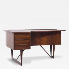 Peter L vig Nielsen Peter Lovig Nielsen Peter Lovig Nielsen Mid Century Danish Rosewood Boomerang Desk - 3980777