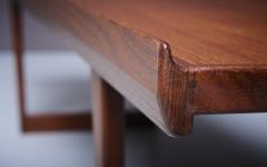 Peter L vig Nielsen Peter Lovig Nielsen Teak Coffee Table by Peter Lovig Nielsen rectangular Denmark 1960s - 3250095